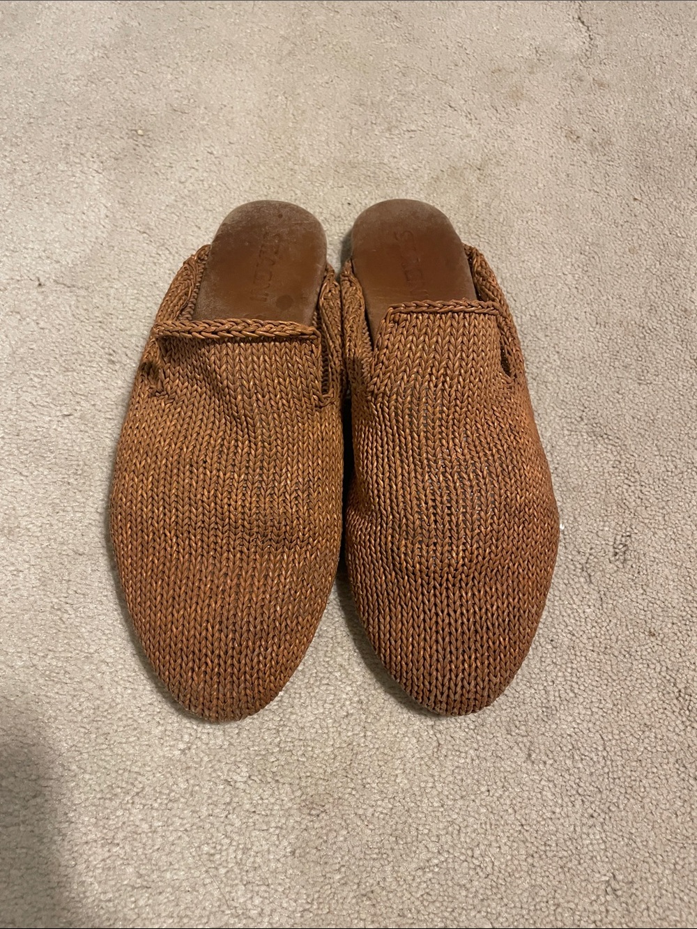St Agni knit mules